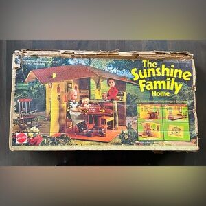 VTG 1973 Mattel Sunshine Family Home